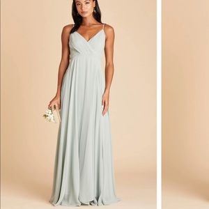 Birdy Grey sage bridesmaids dress